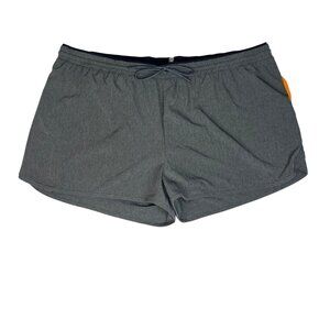 MTA Sport Athletic Shorts Womens 3X Gray Fast Dri Running New Activewear